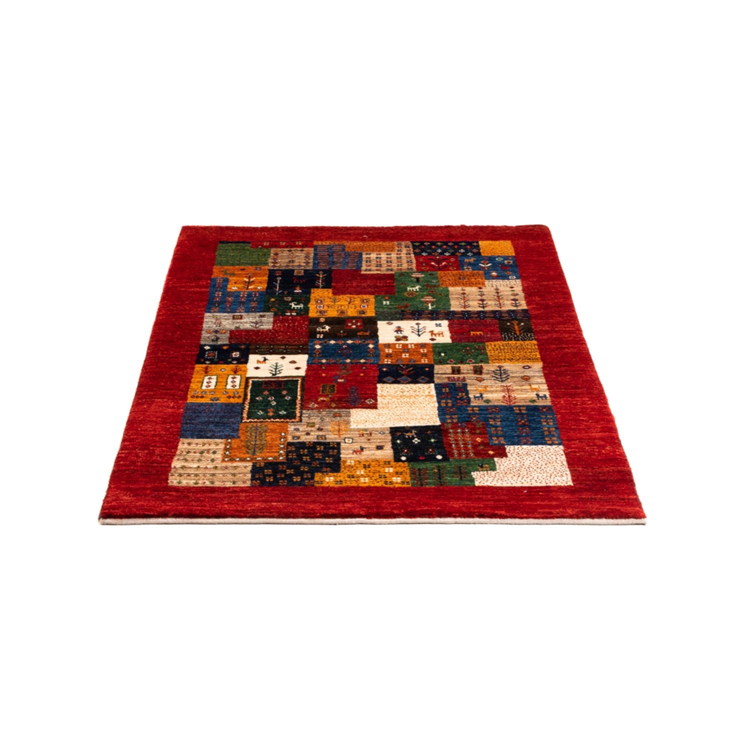 Tappeto Gabbeh - Loribaft Persero - Reale - 125 x 84 cm - multicolore