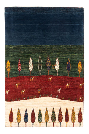 Tappeto Gabbeh - Loribaft Persero - Reale - 122 x 83 cm - multicolore