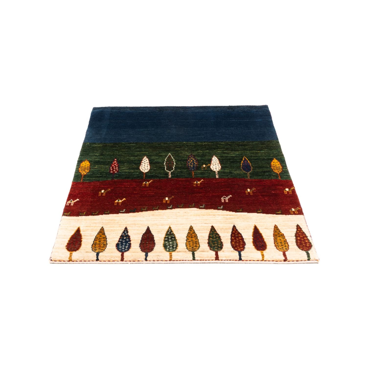 Tappeto Gabbeh - Loribaft Persero - Reale - 122 x 83 cm - multicolore