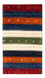 Tappeto Gabbeh - Loribaft Persero - Reale - 140 x 85 cm - multicolore