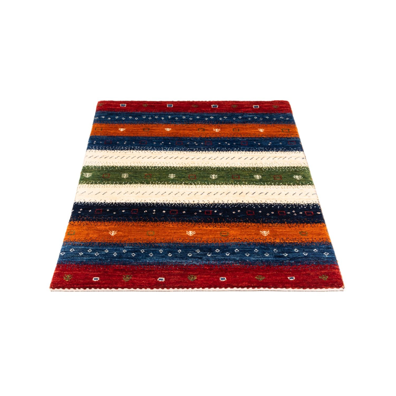Tappeto Gabbeh - Loribaft Persero - Reale - 140 x 85 cm - multicolore