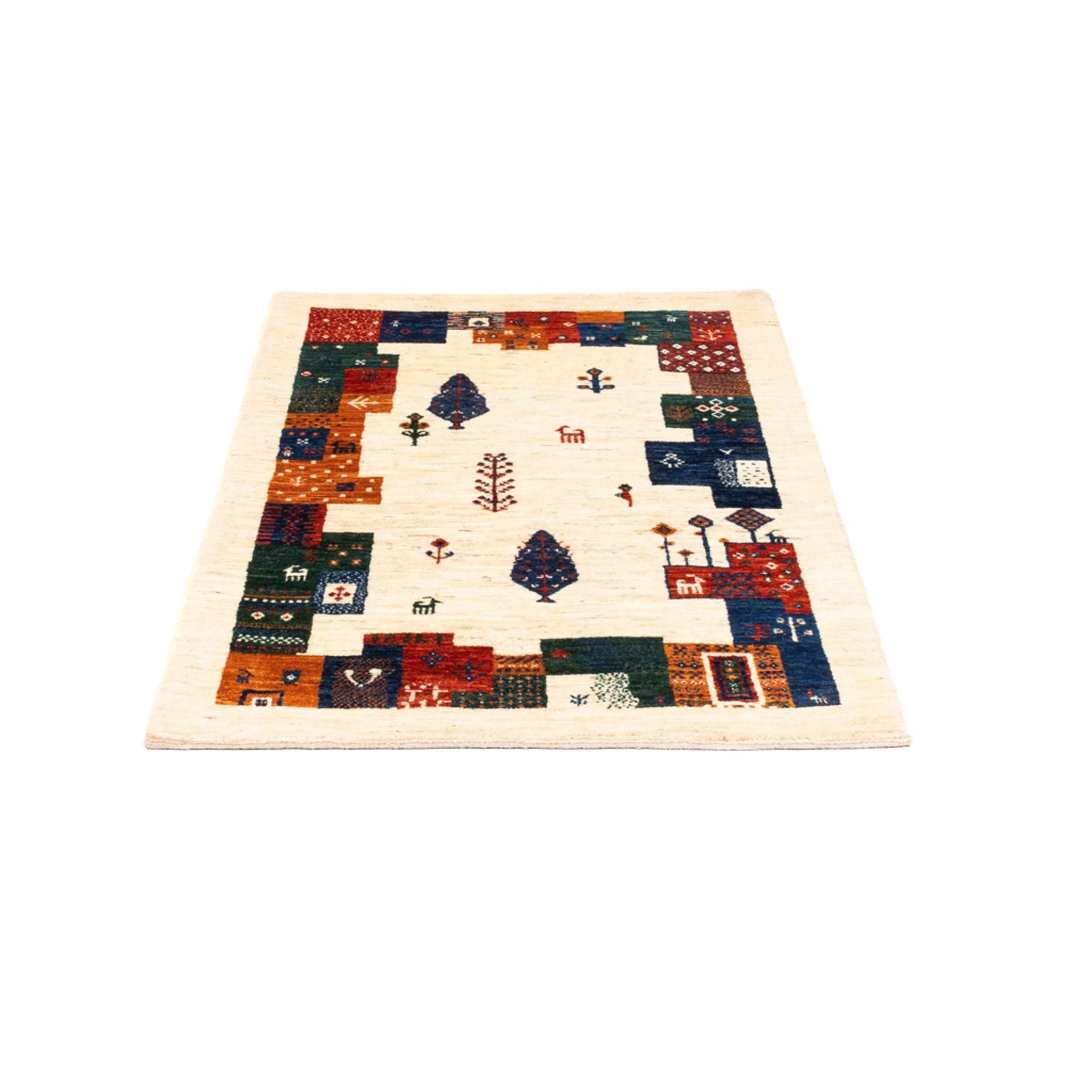 Tappeto Gabbeh - Loribaft Persero - Reale - 130 x 85 cm - multicolore