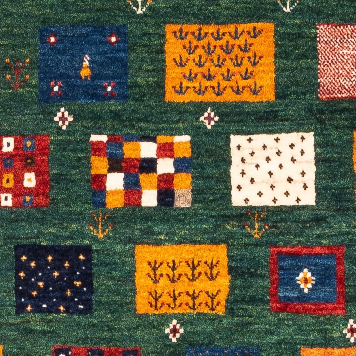 Tappeto Gabbeh - Loribaft Persero - Reale - 125 x 80 cm - multicolore