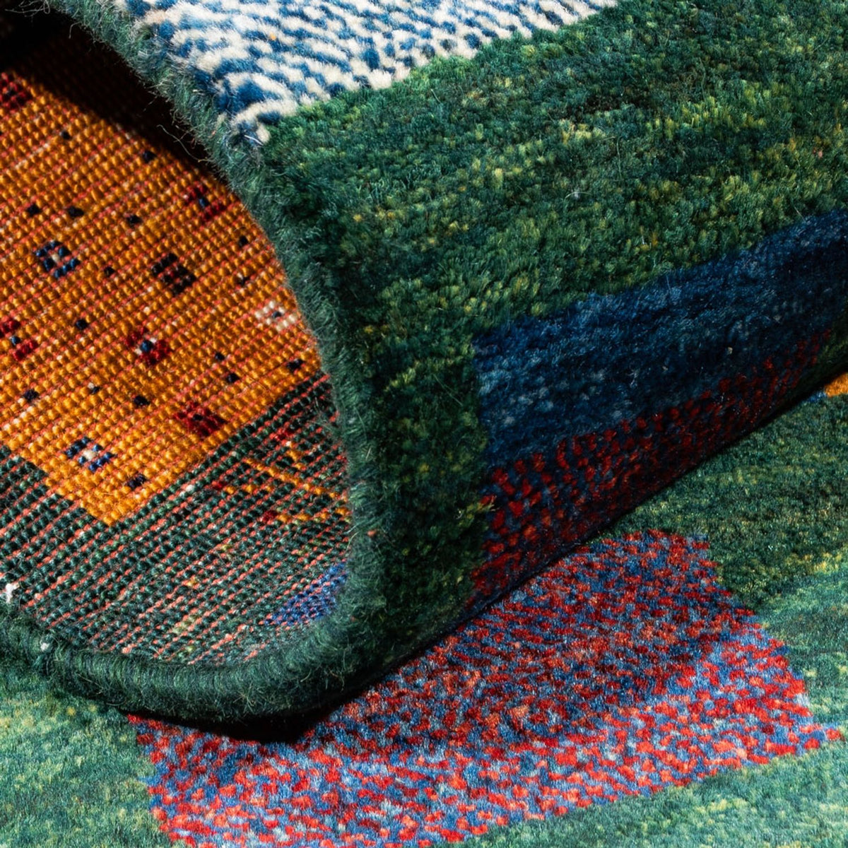 Tappeto Gabbeh - Loribaft Persero - Reale - 125 x 80 cm - multicolore