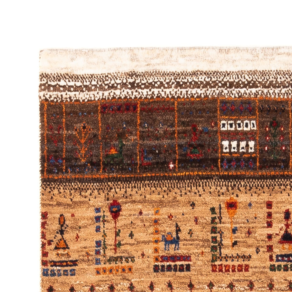 Tappeto Gabbeh - Loribaft Persero - Reale - 124 x 85 cm - multicolore