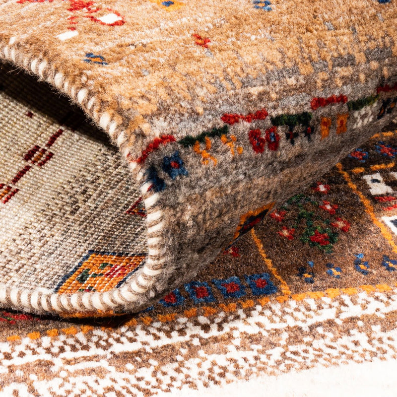 Tappeto Gabbeh - Loribaft Persero - Reale - 124 x 85 cm - multicolore