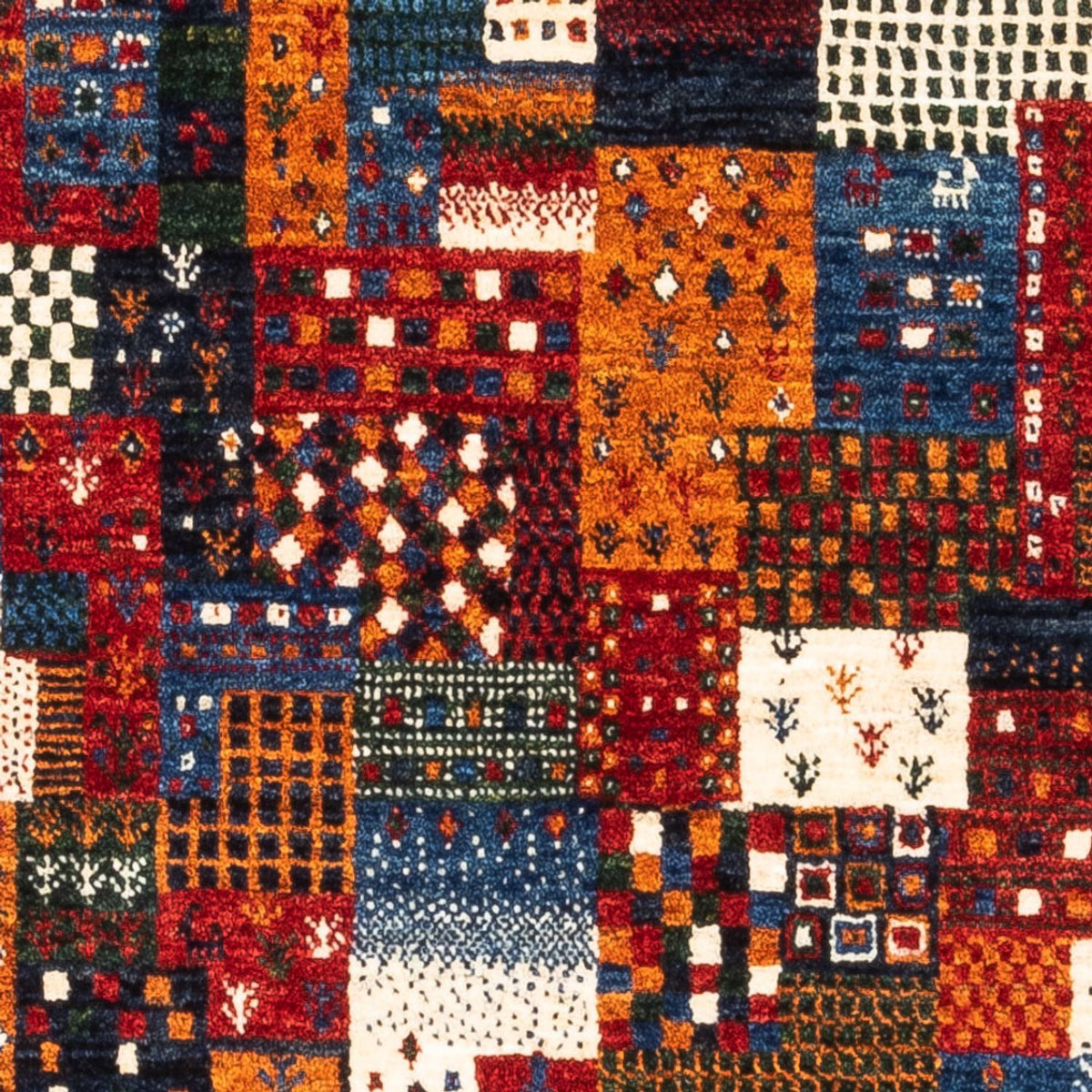 Tappeto Gabbeh - Loribaft Persero - Reale - 133 x 83 cm - multicolore