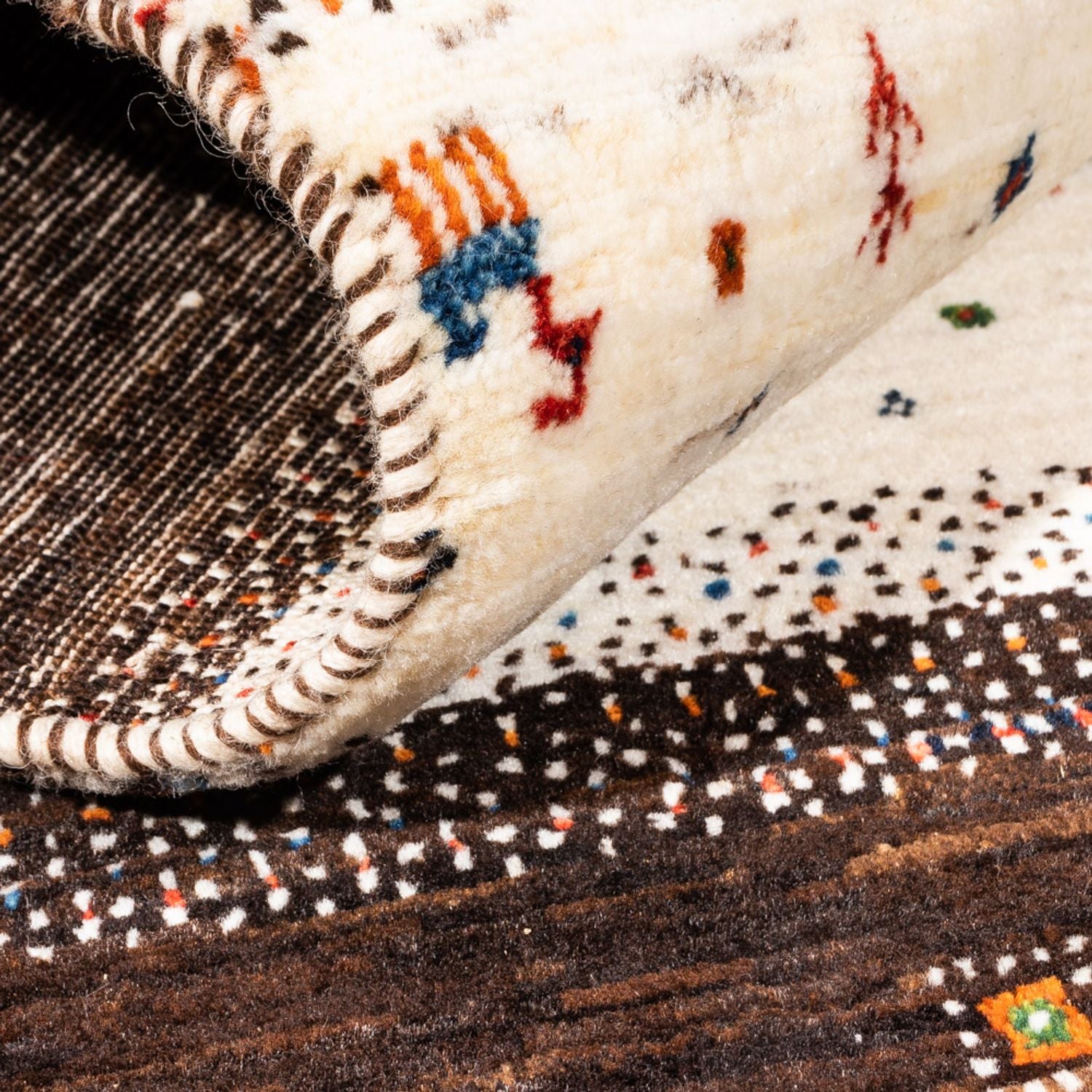 Tappeto Gabbeh - Loribaft Persero - Reale - 136 x 84 cm - multicolore