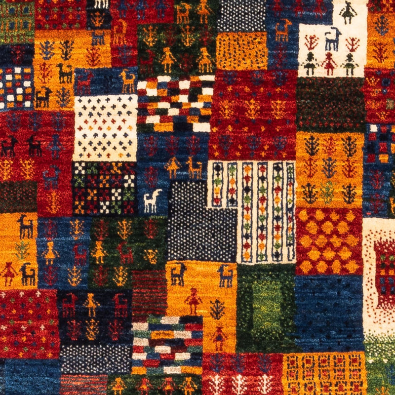 Tappeto Gabbeh - Loribaft Persero - Reale - 134 x 88 cm - multicolore