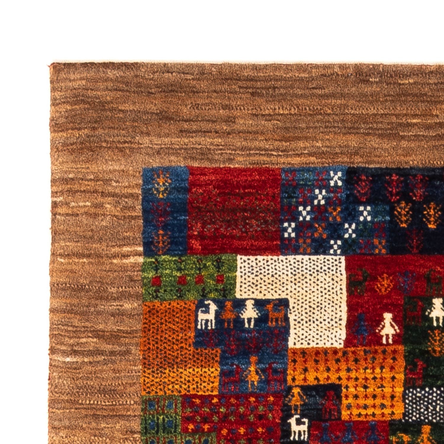 Tappeto Gabbeh - Loribaft Persero - Reale - 134 x 88 cm - multicolore