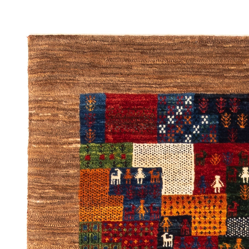 Tappeto Gabbeh - Loribaft Persero - Reale - 134 x 88 cm - multicolore