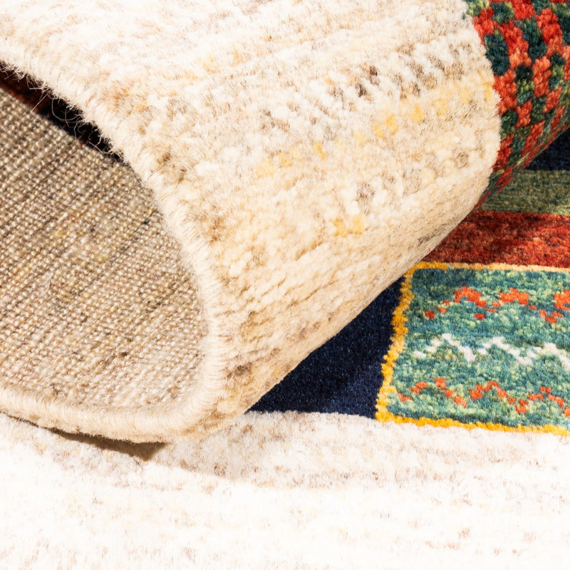 Tappeto Gabbeh - Loribaft Persero - Reale - 114 x 85 cm - multicolore