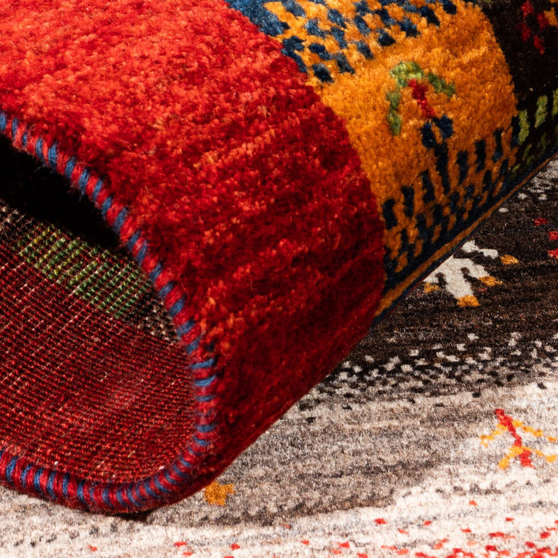 Tappeto Gabbeh - Loribaft Persero - Reale - 128 x 80 cm - multicolore