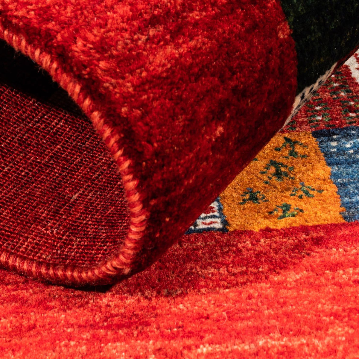 Tappeto Gabbeh - Loribaft Persero - Reale - 120 x 85 cm - multicolore