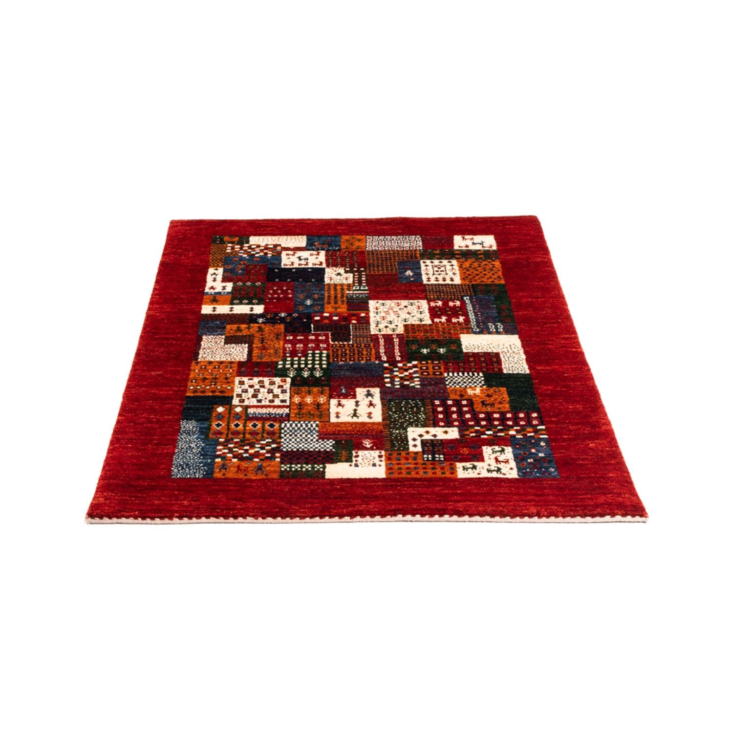 Tappeto Gabbeh - Loribaft Persero - Reale - 120 x 85 cm - multicolore