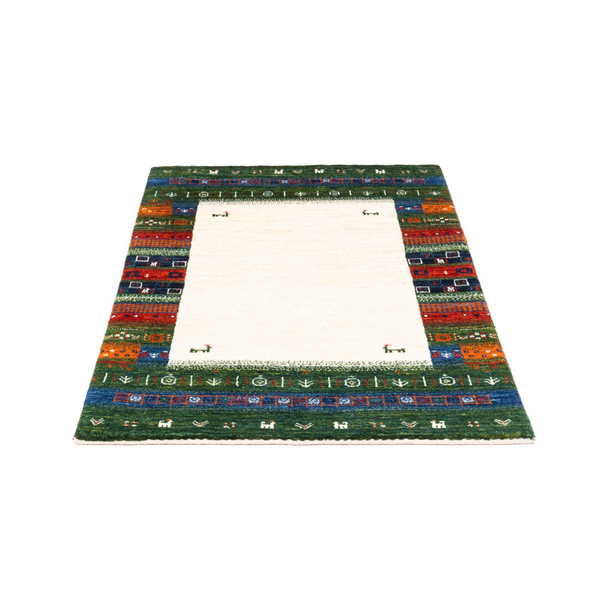 Tappeto Gabbeh - Loribaft Persero - Reale - 132 x 83 cm - multicolore