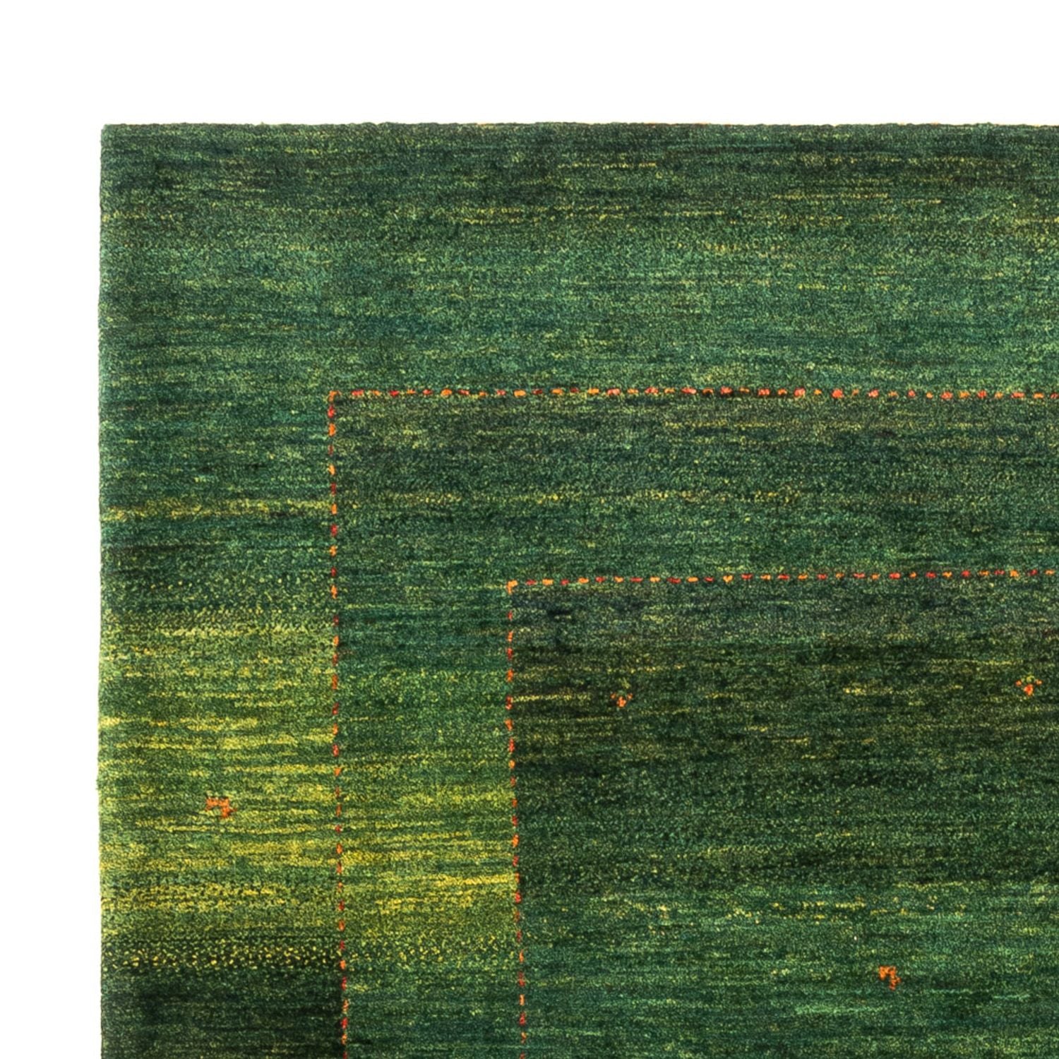 Tappeto Gabbeh - Loribaft Persero - 191 x 153 cm - verde