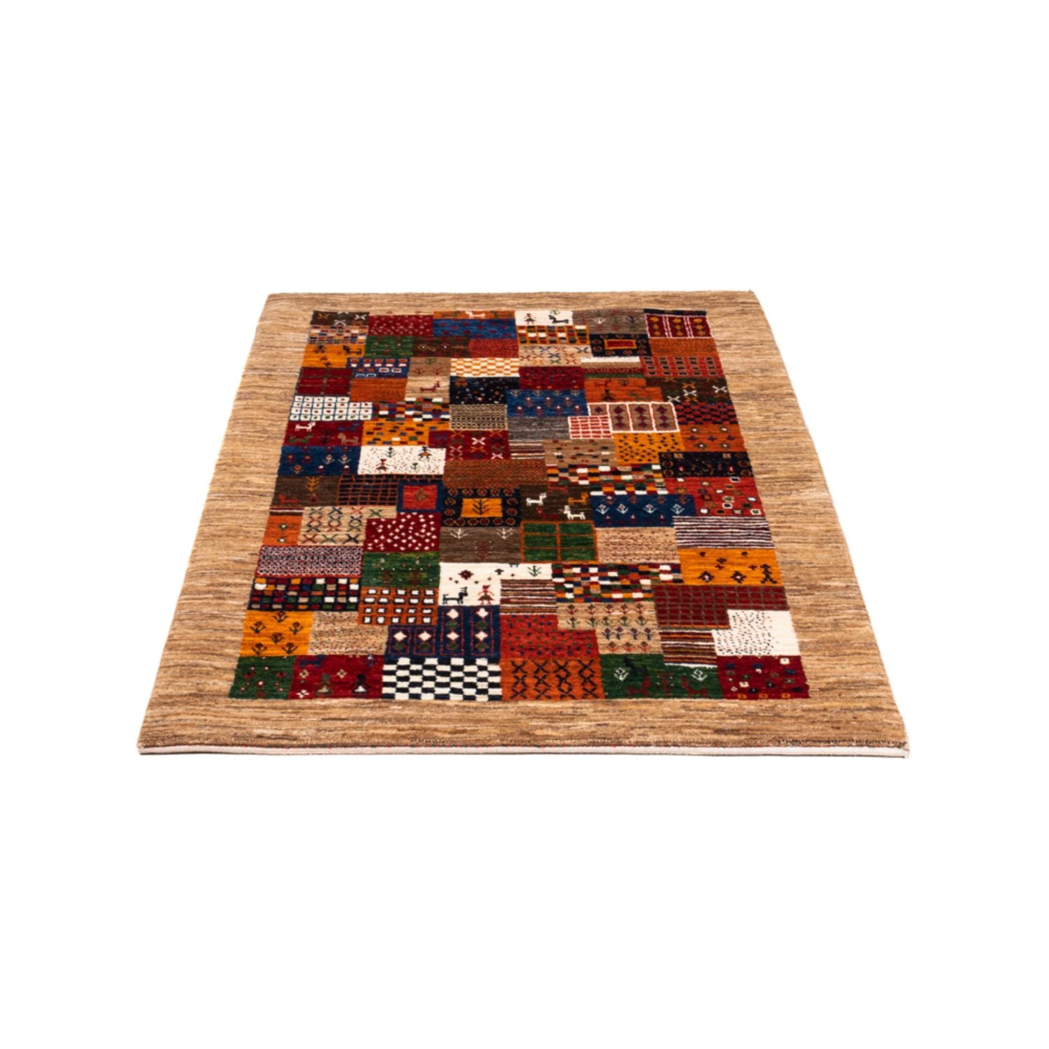 Tappeto Gabbeh - Loribaft Persero - Reale - 145 x 89 cm - multicolore