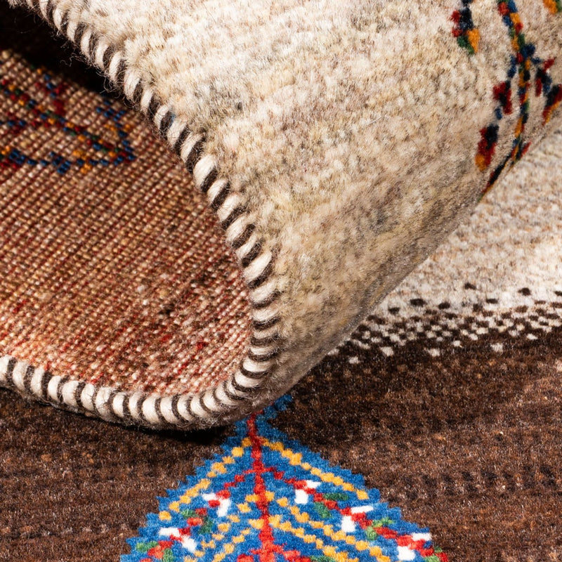 Tappeto Gabbeh - Loribaft Persero - Reale - 147 x 85 cm - multicolore