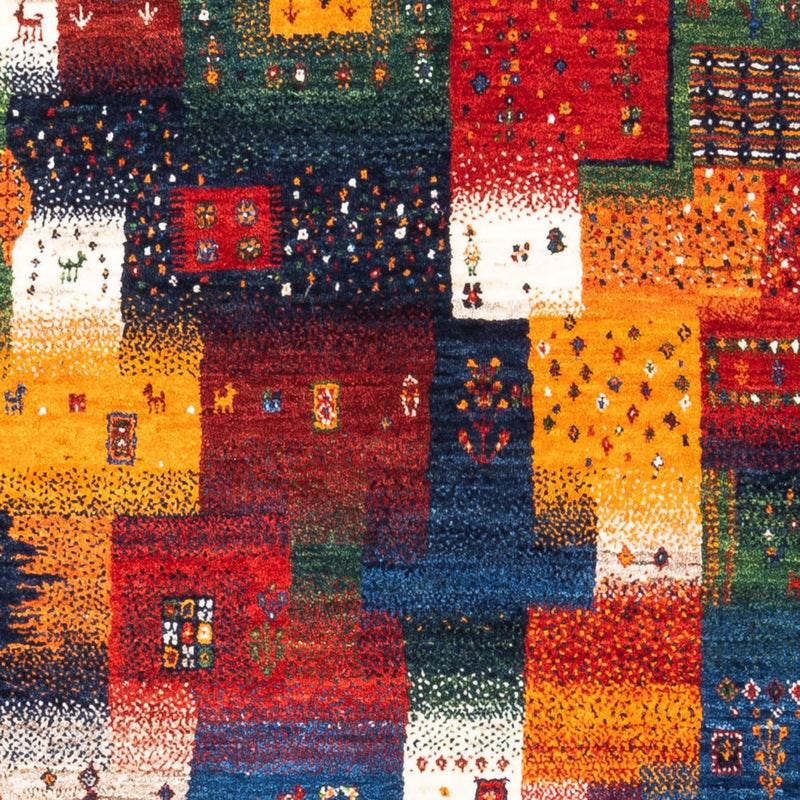 Tappeto Gabbeh - Loribaft Persero - Reale - 154 x 110 cm - multicolore