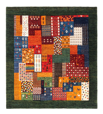 Loribaft Tappeto 122x130cm - Perserteppich Wollteppich