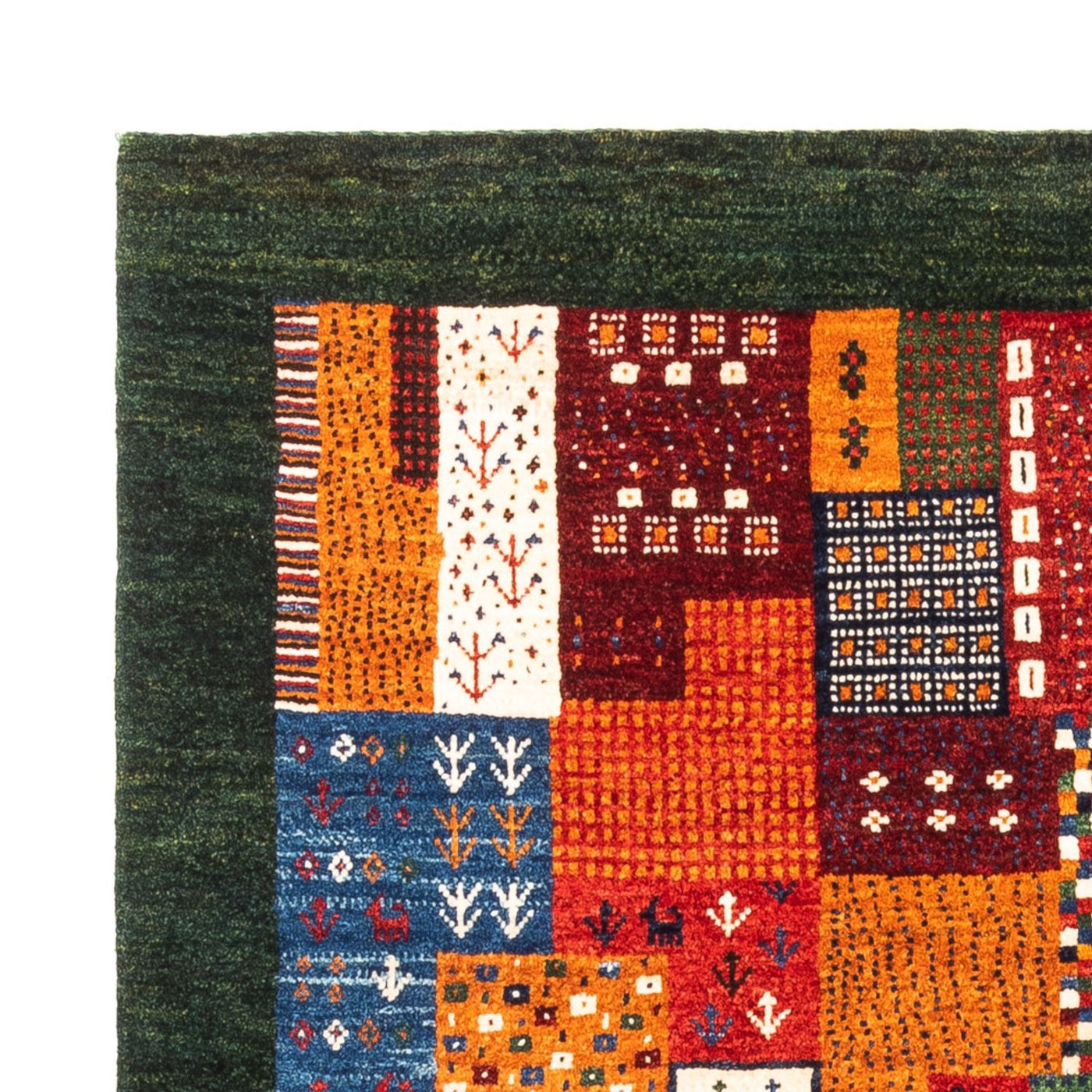 Loribaft Tappeto 130x122cm - Perserteppich Wollteppich