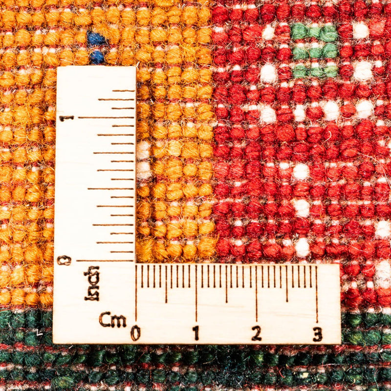 Tappeto Gabbeh - Loribaft Persero - Reale - 130 x 122 cm - multicolore
