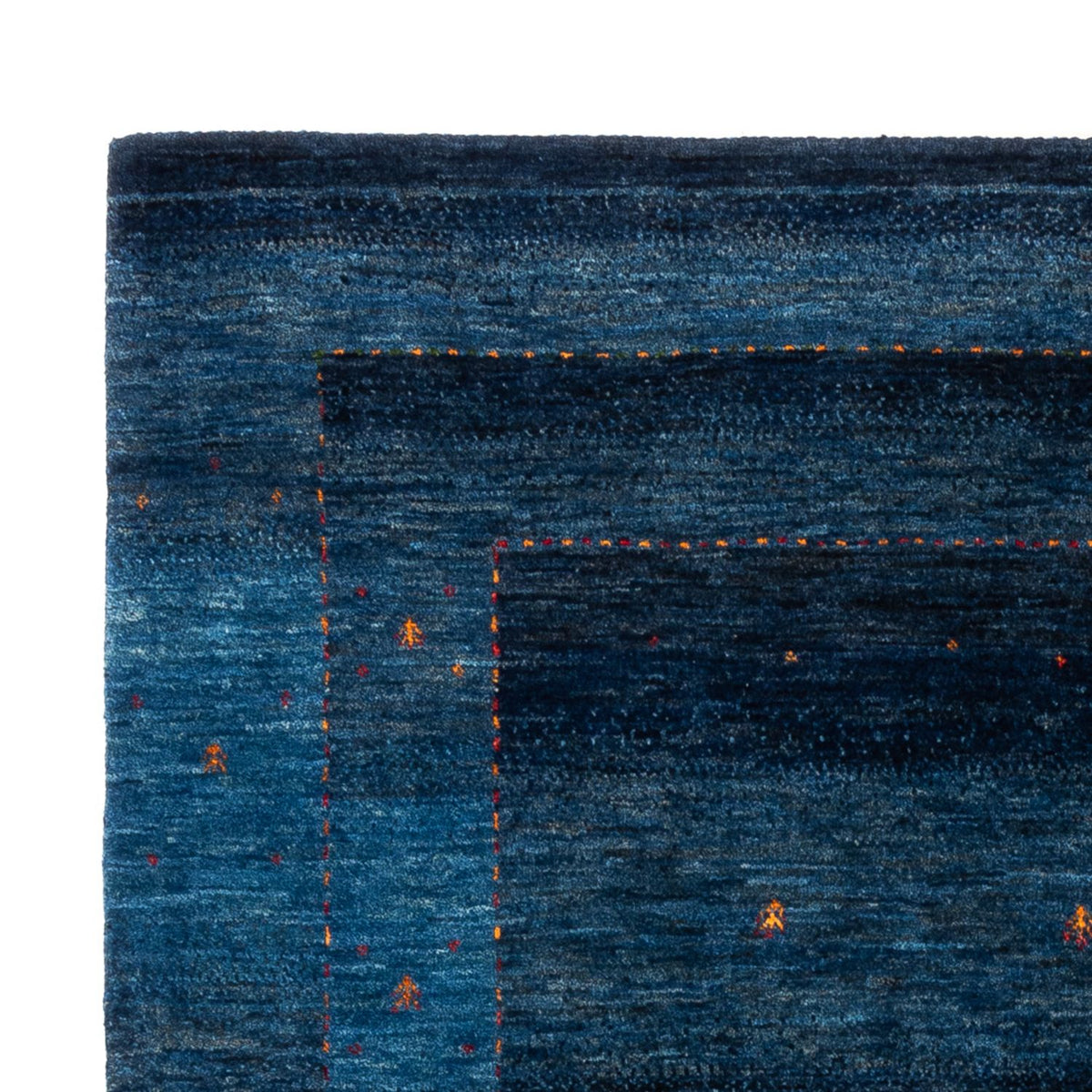 Tappeto Gabbeh - Loribaft Persero - 202 x 154 cm - blu