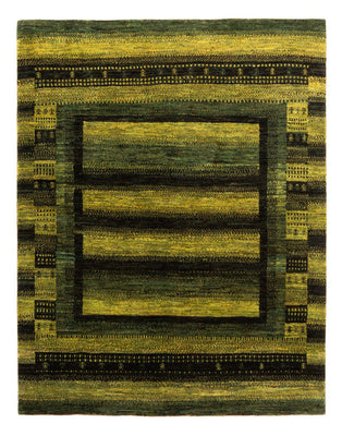 Tappeto Gabbeh - Loribaft Persero - Reale - 199 x 154 cm - verde