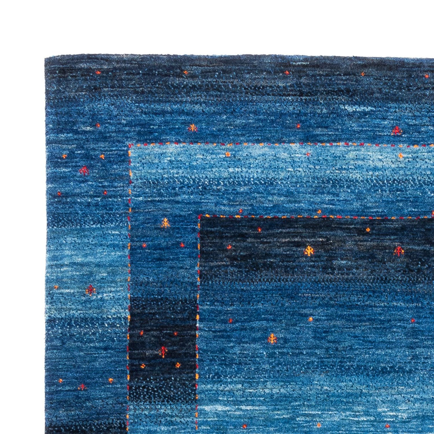 Tappeto Gabbeh - Loribaft Persero - 215 x 152 cm - blu