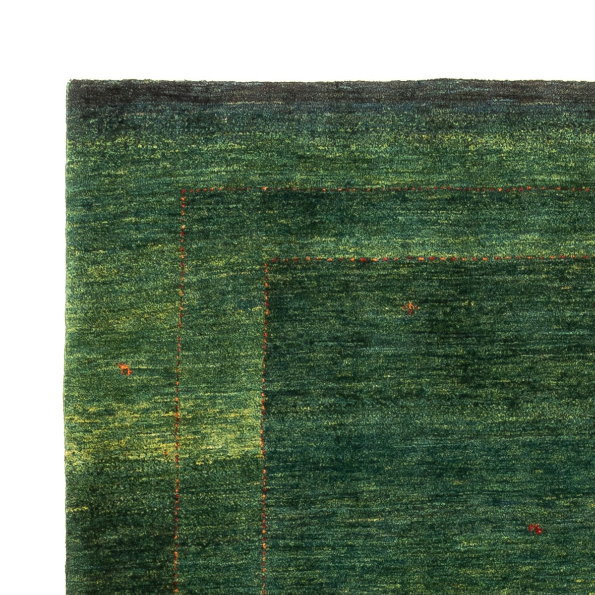 Tappeto Gabbeh - Loribaft Persero - 197 x 135 cm - verde