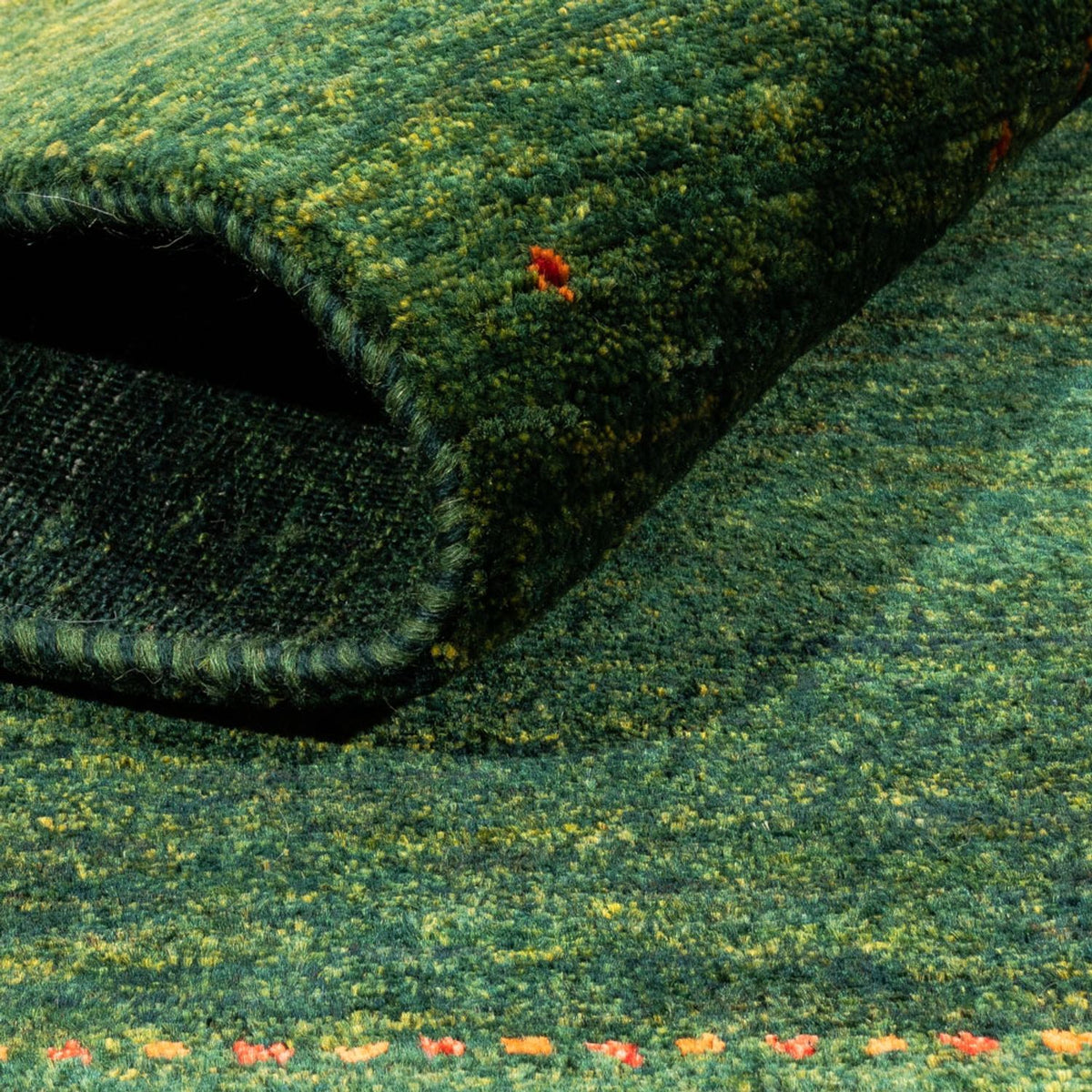 Tappeto Gabbeh - Loribaft Persero - 200 x 160 cm - verde