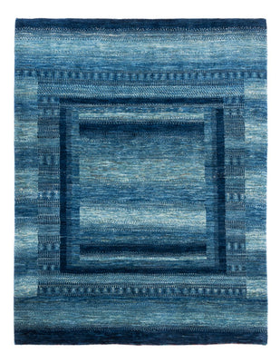 Tappeto Gabbeh - Loribaft Persero - Reale - 198 x 158 cm - blu