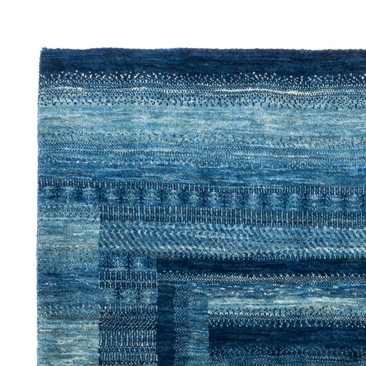 Tappeto Gabbeh - Loribaft Persero - Reale - 198 x 158 cm - blu