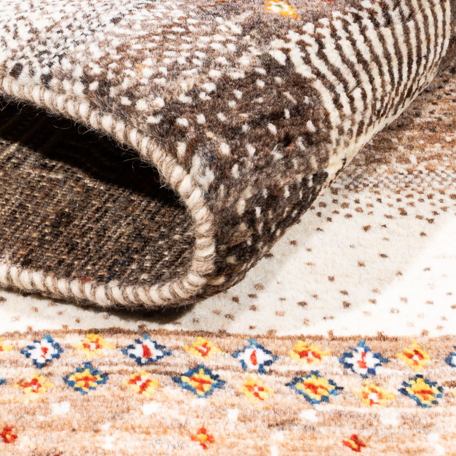 Tappeto Gabbeh - Loribaft Persero - Reale - 200 x 127 cm - naturale