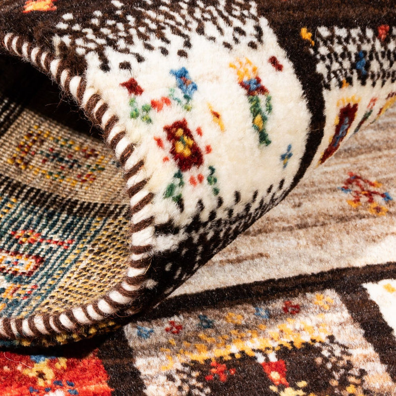 Tappeto Gabbeh - Loribaft Persero - Reale - 136 x 87 cm - multicolore