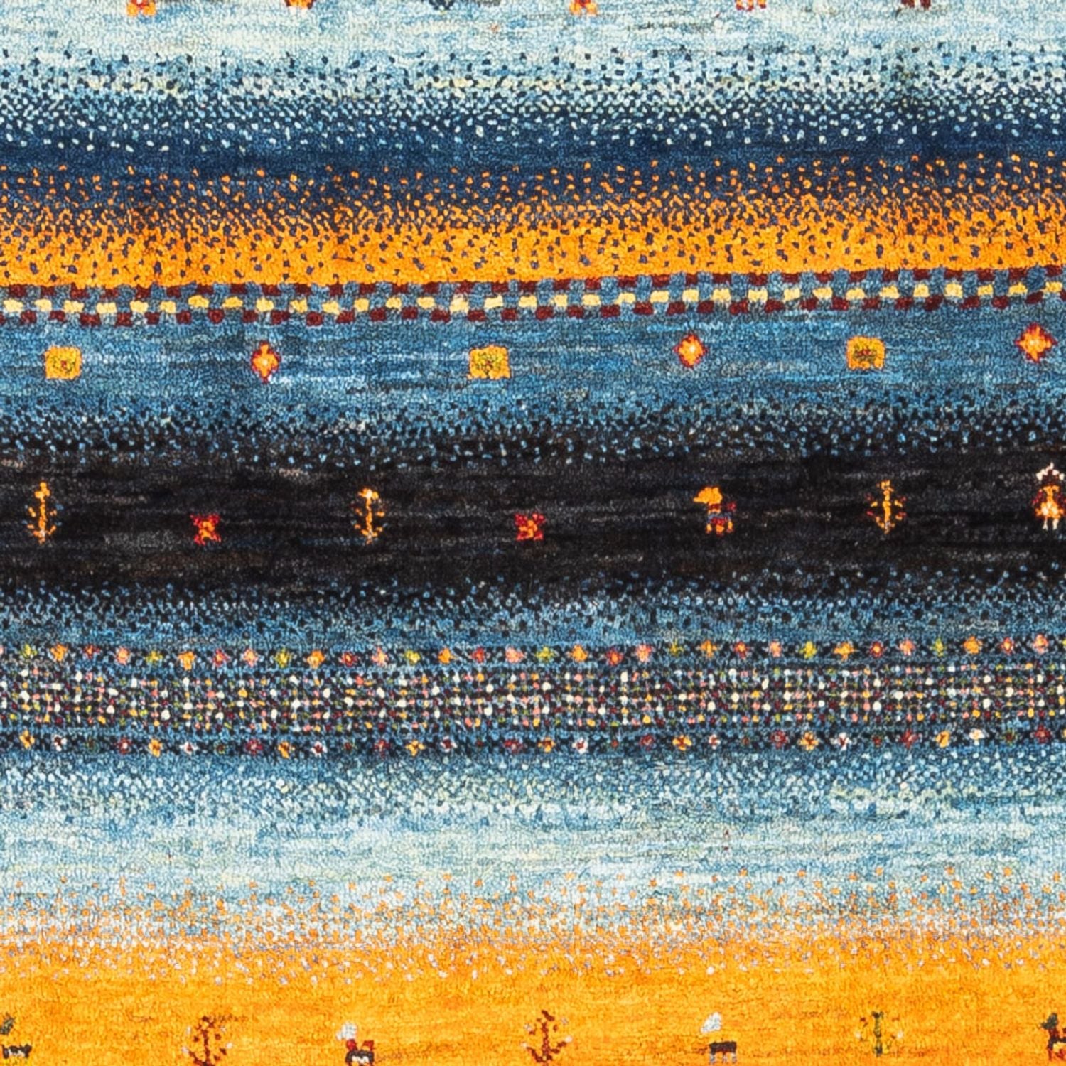Tappeto Gabbeh - Loribaft Persero - Reale - 170 x 103 cm - multicolore