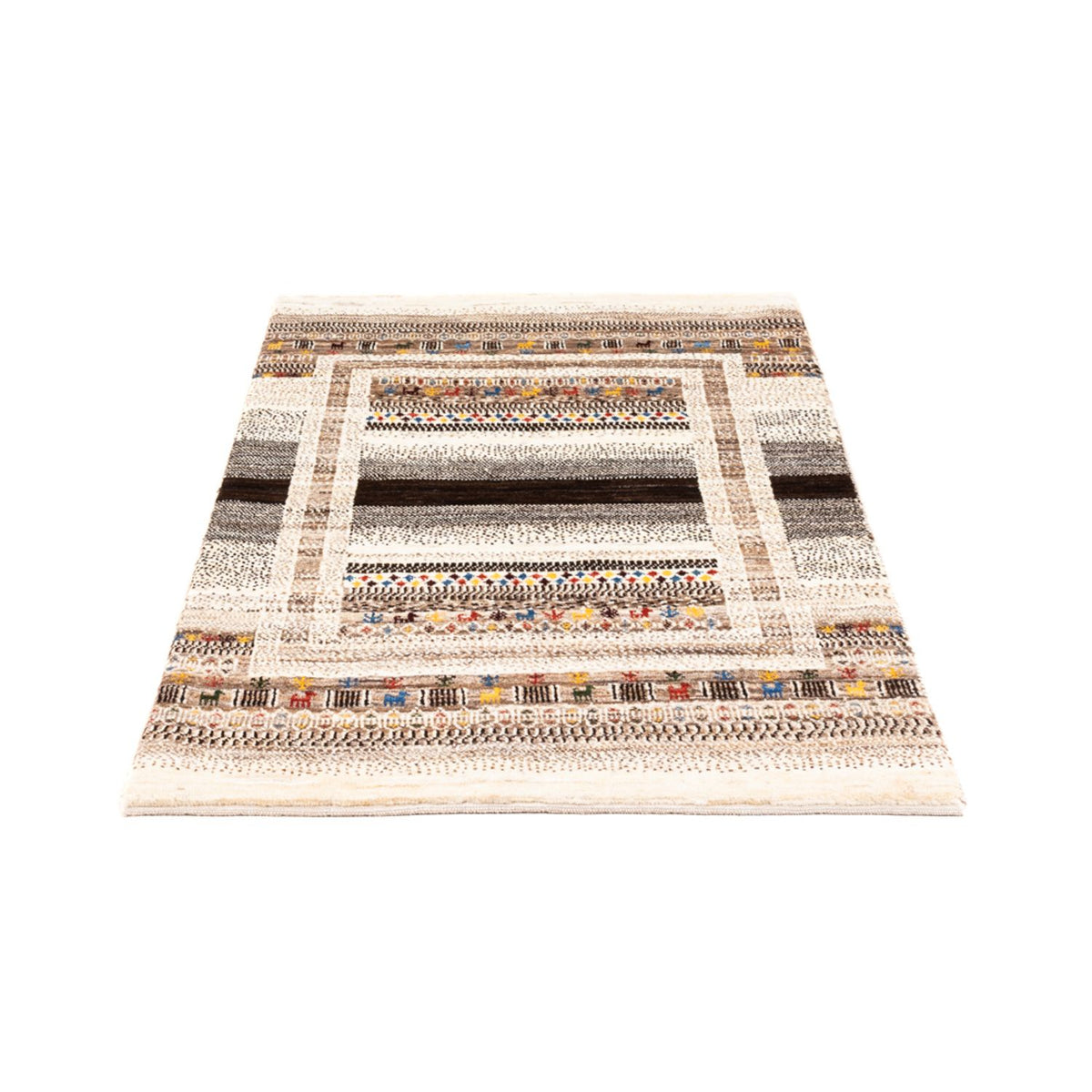 Tappeto Gabbeh - Loribaft Persero - Reale - 132 x 84 cm - multicolore