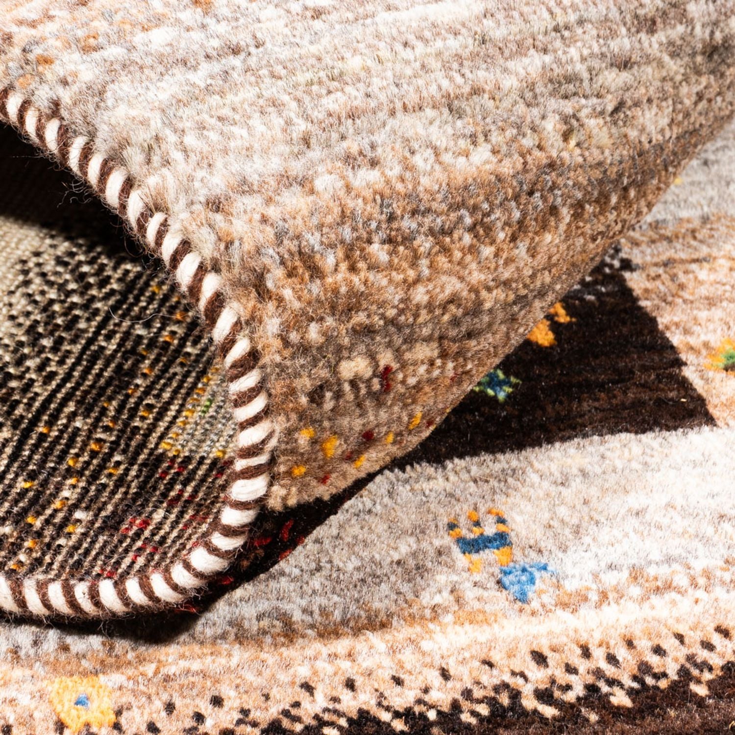 Tappeto Gabbeh - Loribaft Persero - Reale - 157 x 106 cm - multicolore