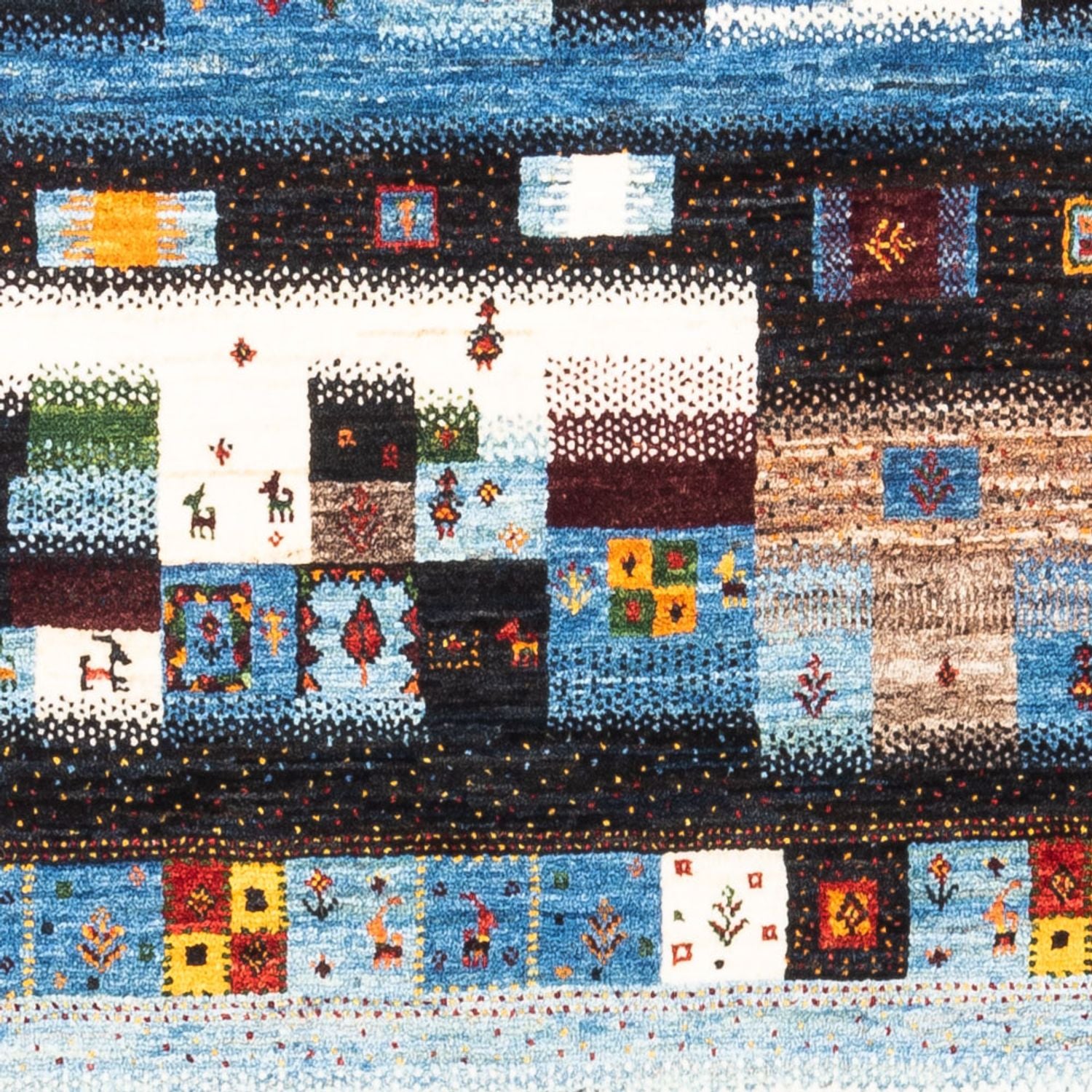 Tappeto Gabbeh - Loribaft Persero - Reale - 162 x 106 cm - multicolore