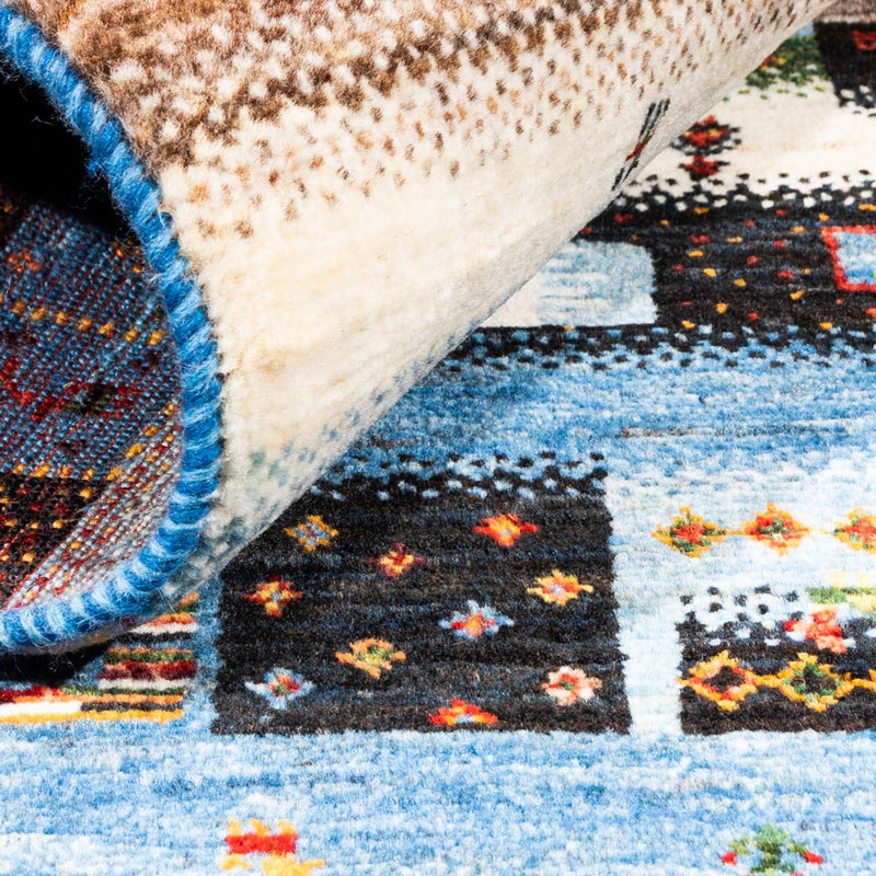 Tappeto Gabbeh - Loribaft Persero - Reale - 162 x 106 cm - multicolore