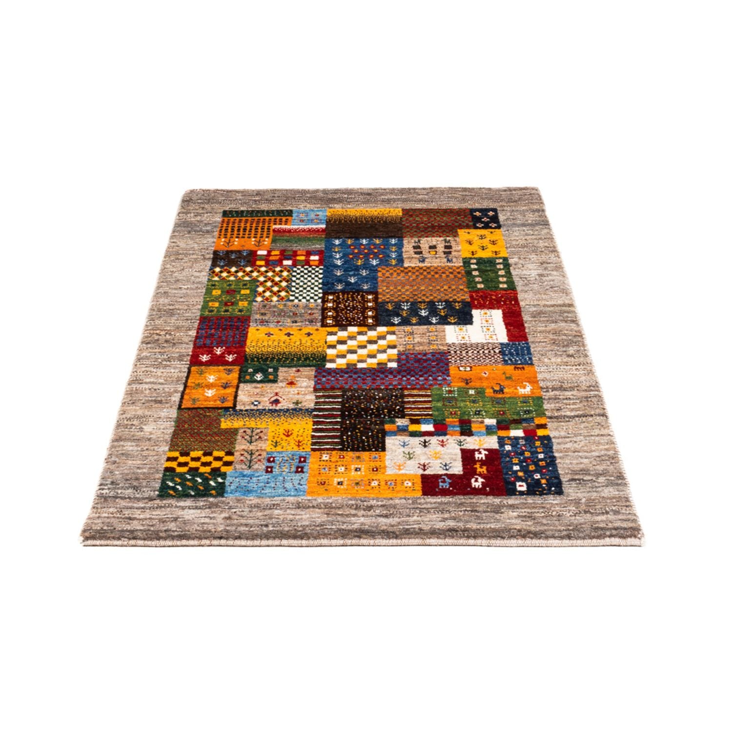 Tappeto Gabbeh - Loribaft Persero - Reale - 138 x 84 cm - multicolore