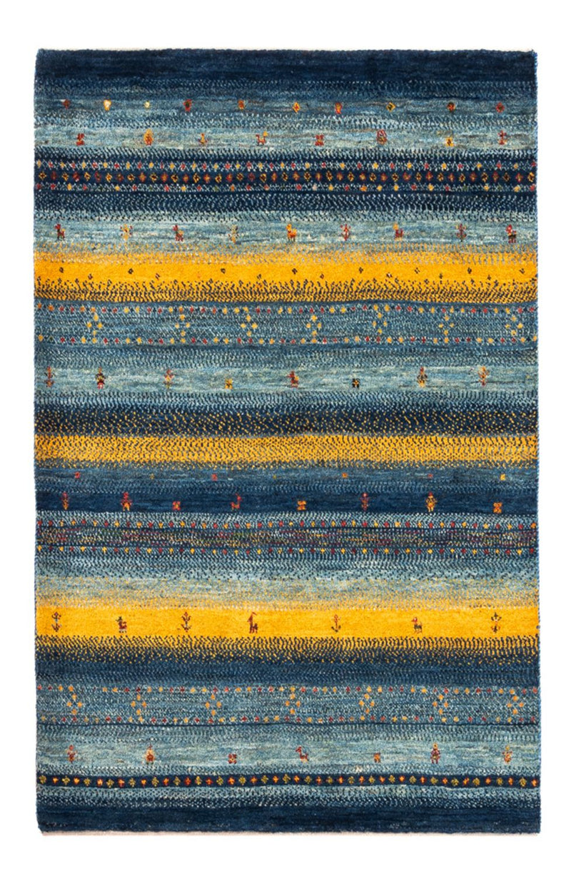 Tappeto Gabbeh - Loribaft Persero - Reale - 130 x 88 cm - multicolore