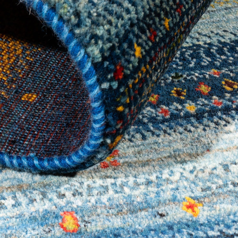 Tappeto Gabbeh - Loribaft Persero - Reale - 130 x 88 cm - multicolore