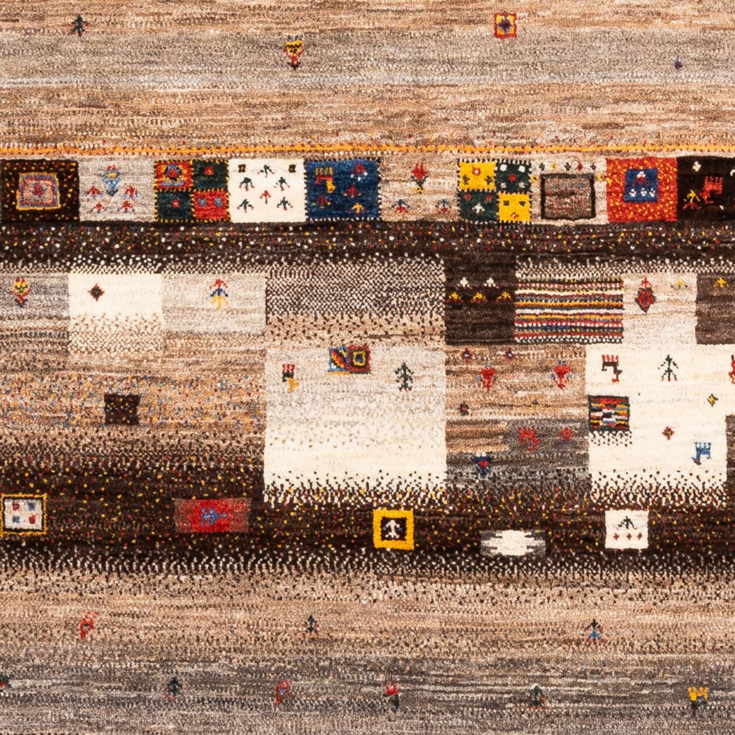 Tappeto Gabbeh - Loribaft Persero - Reale - 202 x 153 cm - multicolore