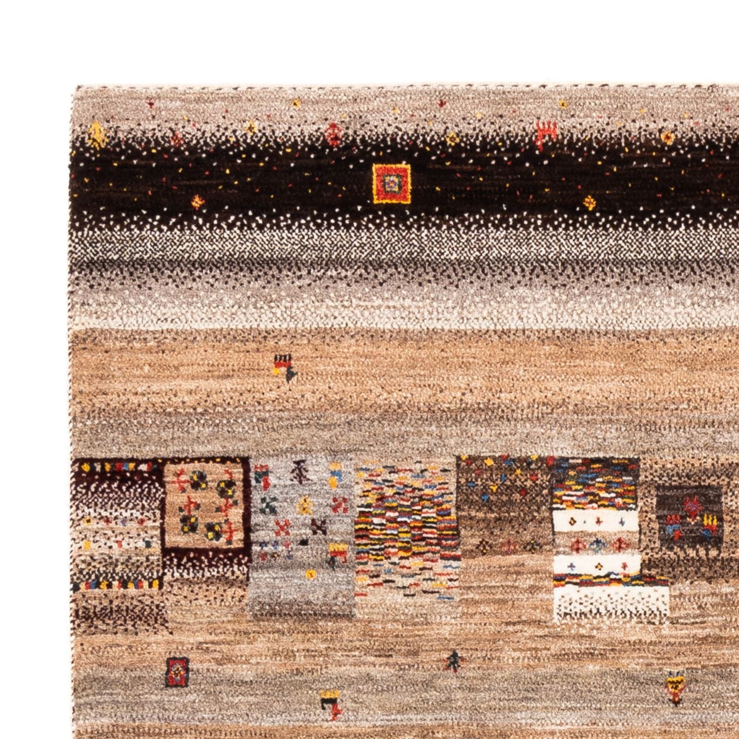 Tappeto Gabbeh - Loribaft Persero - Reale - 202 x 153 cm - multicolore