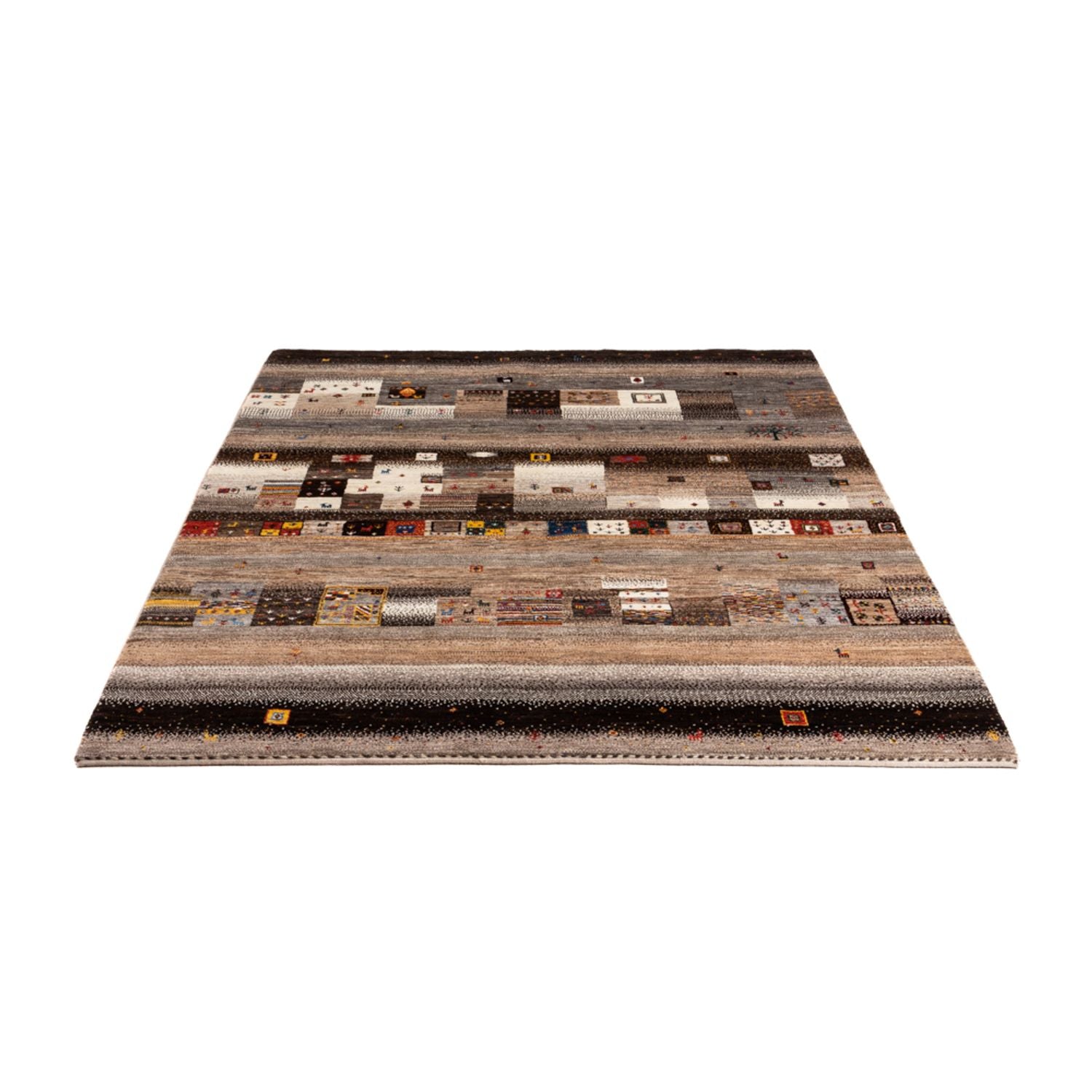 Tappeto Gabbeh - Loribaft Persero - Reale - 202 x 153 cm - multicolore