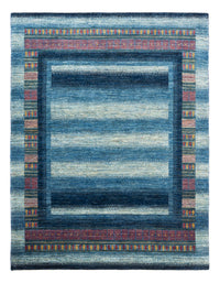 Tappeto Gabbeh - Loribaft Persero - Reale - 198 x 152 cm - blu
