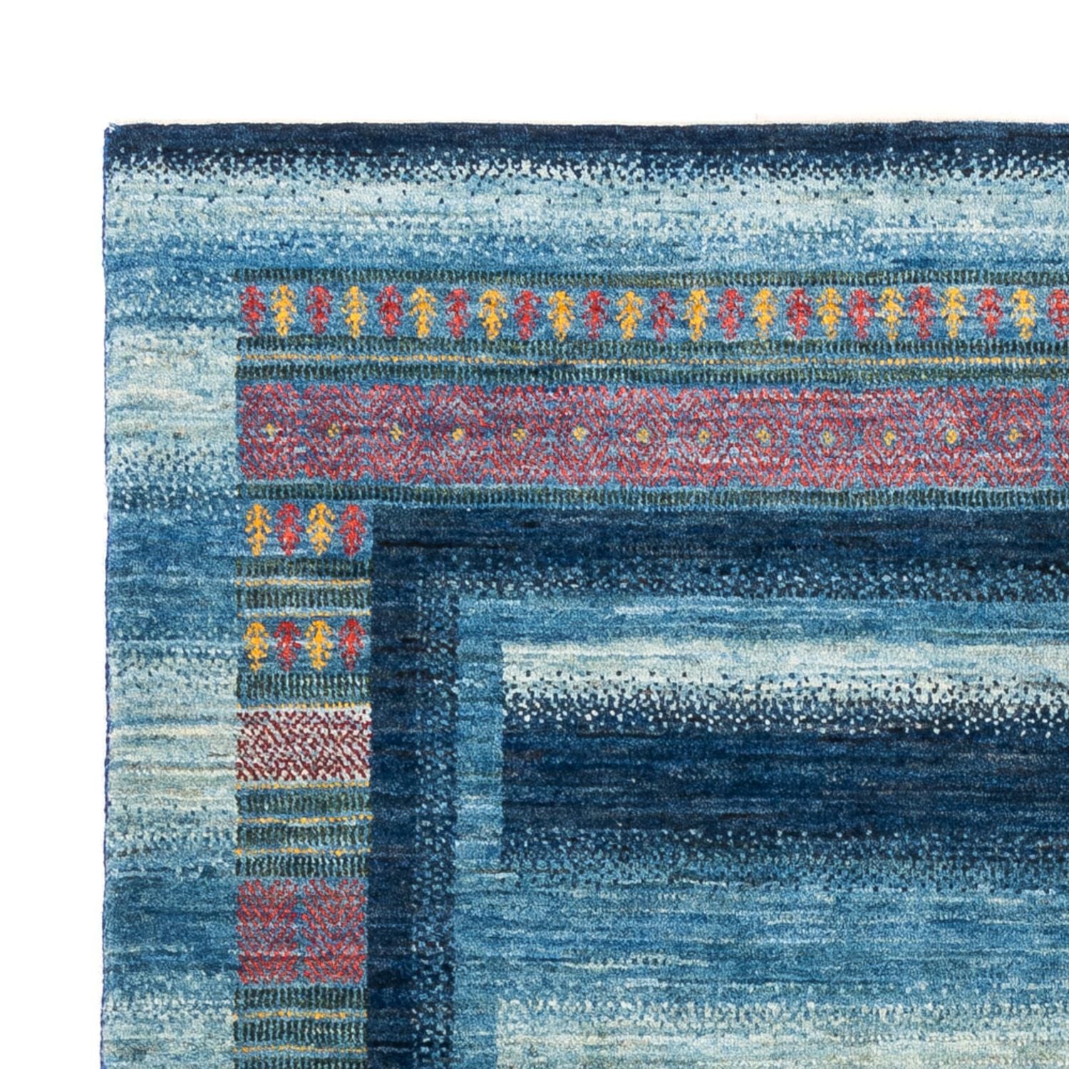 Tappeto Gabbeh - Loribaft Persero - Reale - 198 x 152 cm - blu