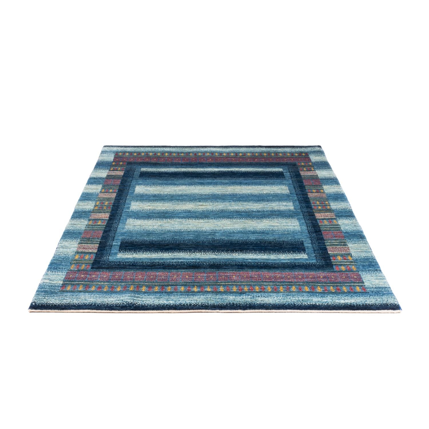 Tappeto Gabbeh - Loribaft Persero - Reale - 198 x 152 cm - blu